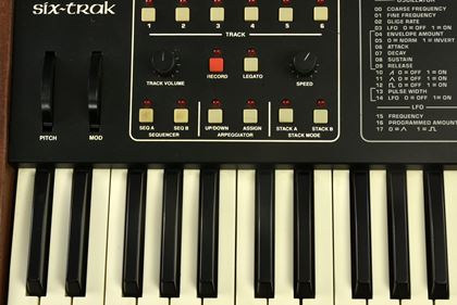 SCI-Six-Trak - no program selection